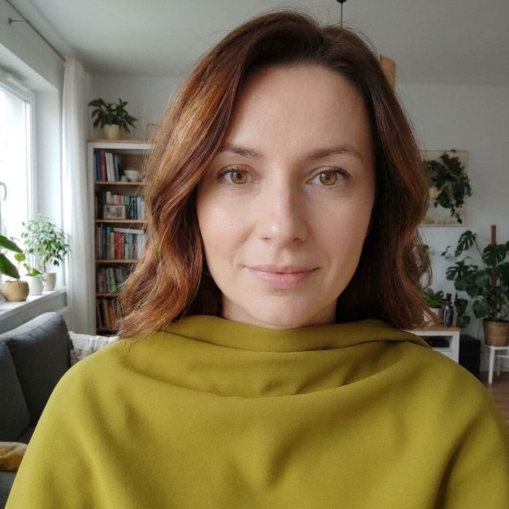 Jesien (test) w kolorze Oliwka złota